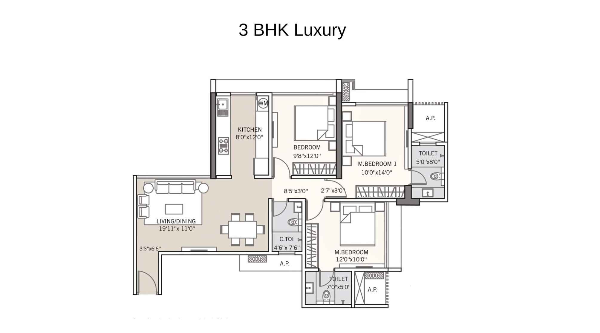 Tricity-Montview-Floor-Plan-3-BHK-Luxury